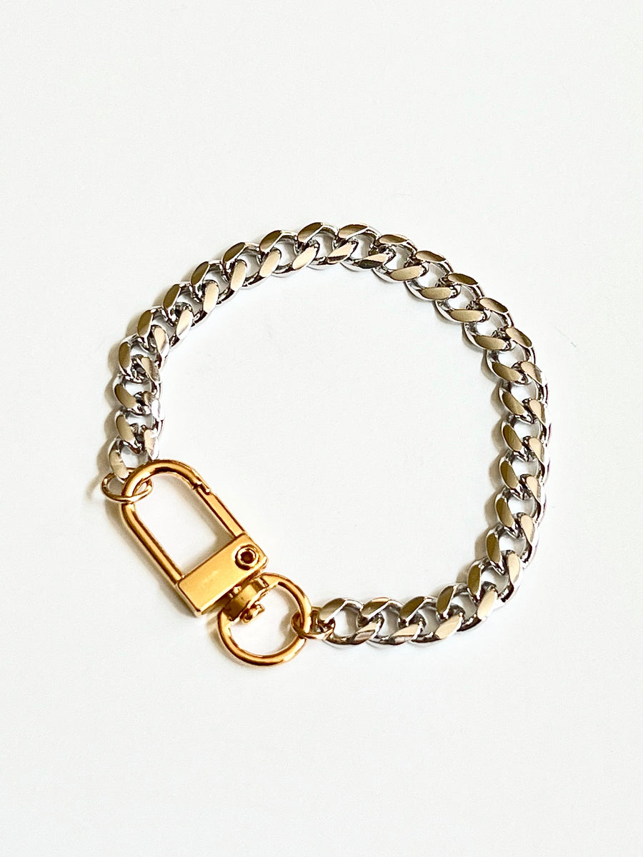 Curb + Lock Bracelet | Unisex