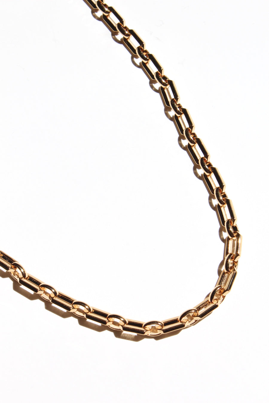 Modern Link Chain + Ametrine Diamond Pendant