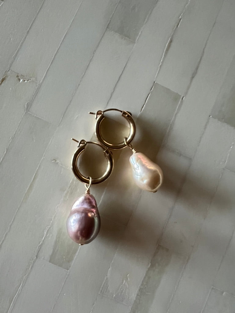 Mismatched Baroque Pearl Charms | Limited Edition