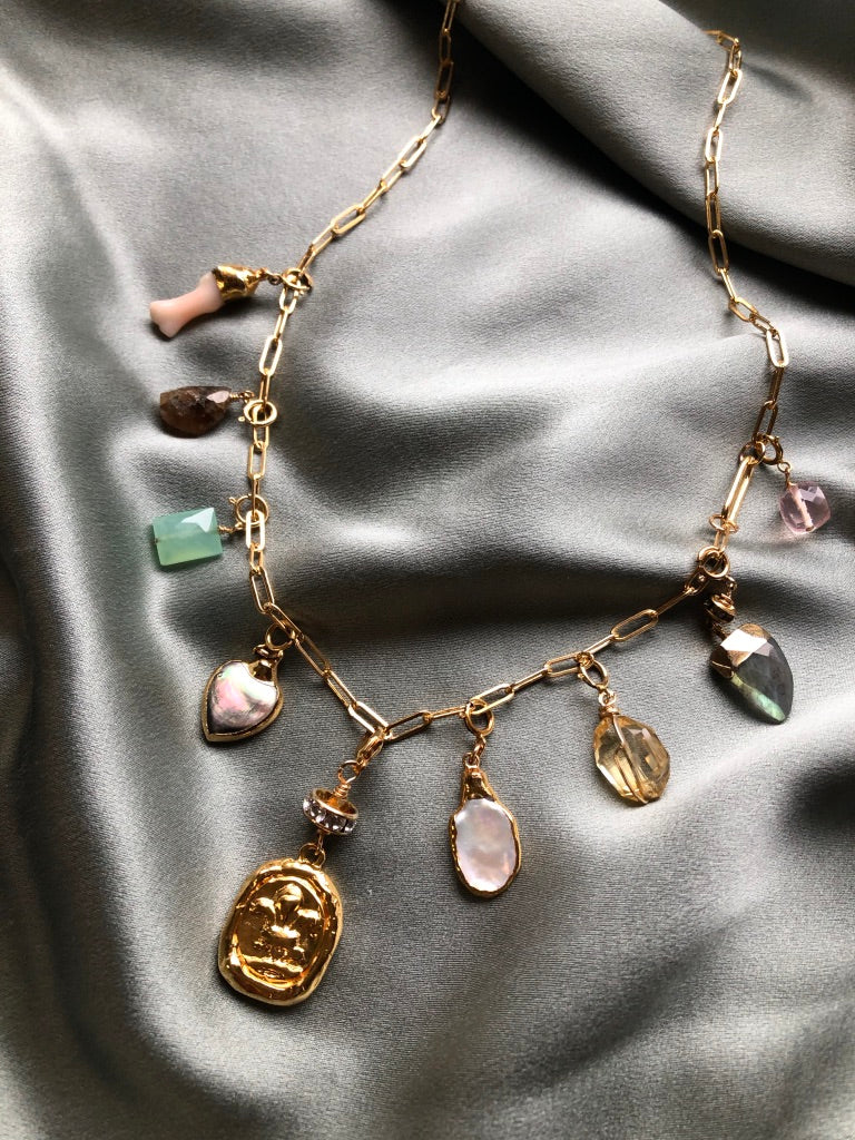 Gold Essential Chain + Charms