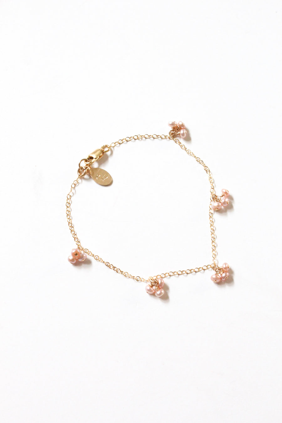 Baby Pearl Cluster Bracelet