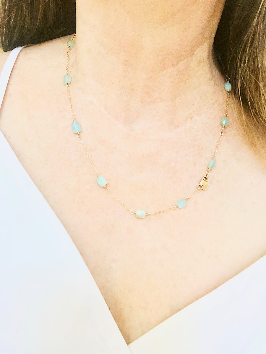 Peruvian Opal Convertible Necklace